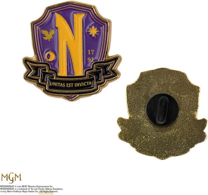Image du produit Cinereplicas Wednesday pack 2 pin's Nevermore Academy