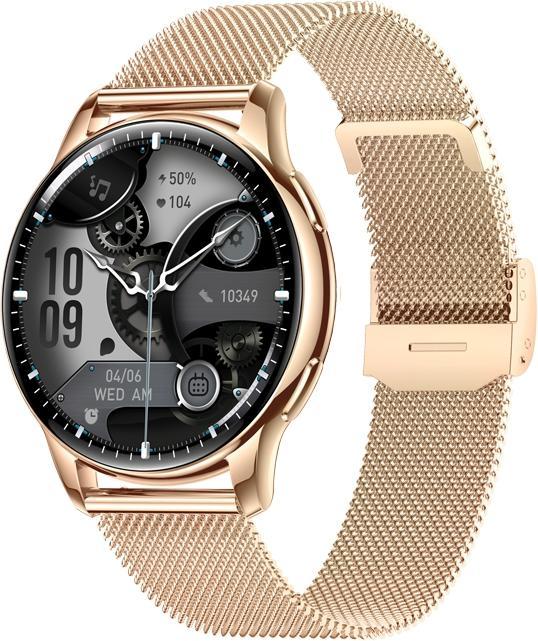 Actual product image Burga Veltori VT300-1 Damen-Smartwatch mit goldenem Armband