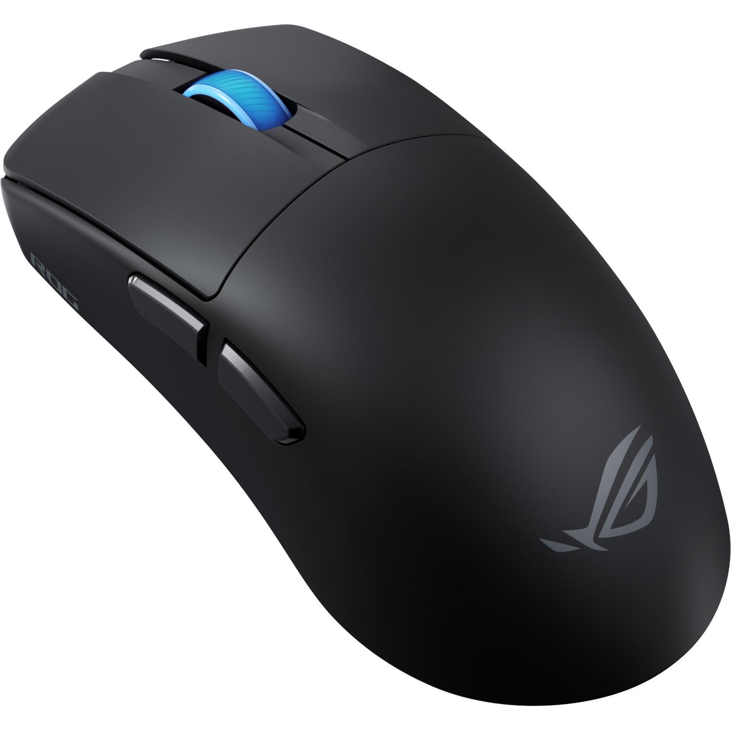 ASUS ROG Harpe II Ace (Kabellos, Kabelgebunden), Maus, Schwarz