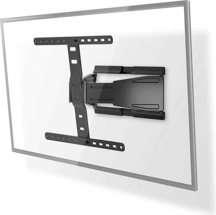 Image du produit Nedis Support TV mural pour 43 à 90 pouces, entièrement mobile, inclinable et pivotant, ABS / acier (Mur, 90", 50 kg)