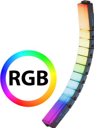 Actual product image Sirui RGB LED panel B15R Bendable (Surface luminaire)