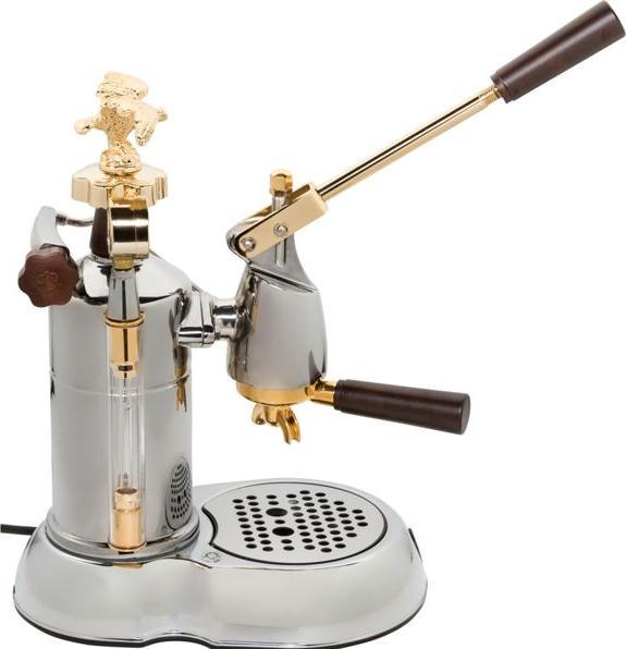 Produktbild La Pavoni LPLEXP01EU, Espressomaschine Expo 2015, Chrome/or (EU-Stecker)
