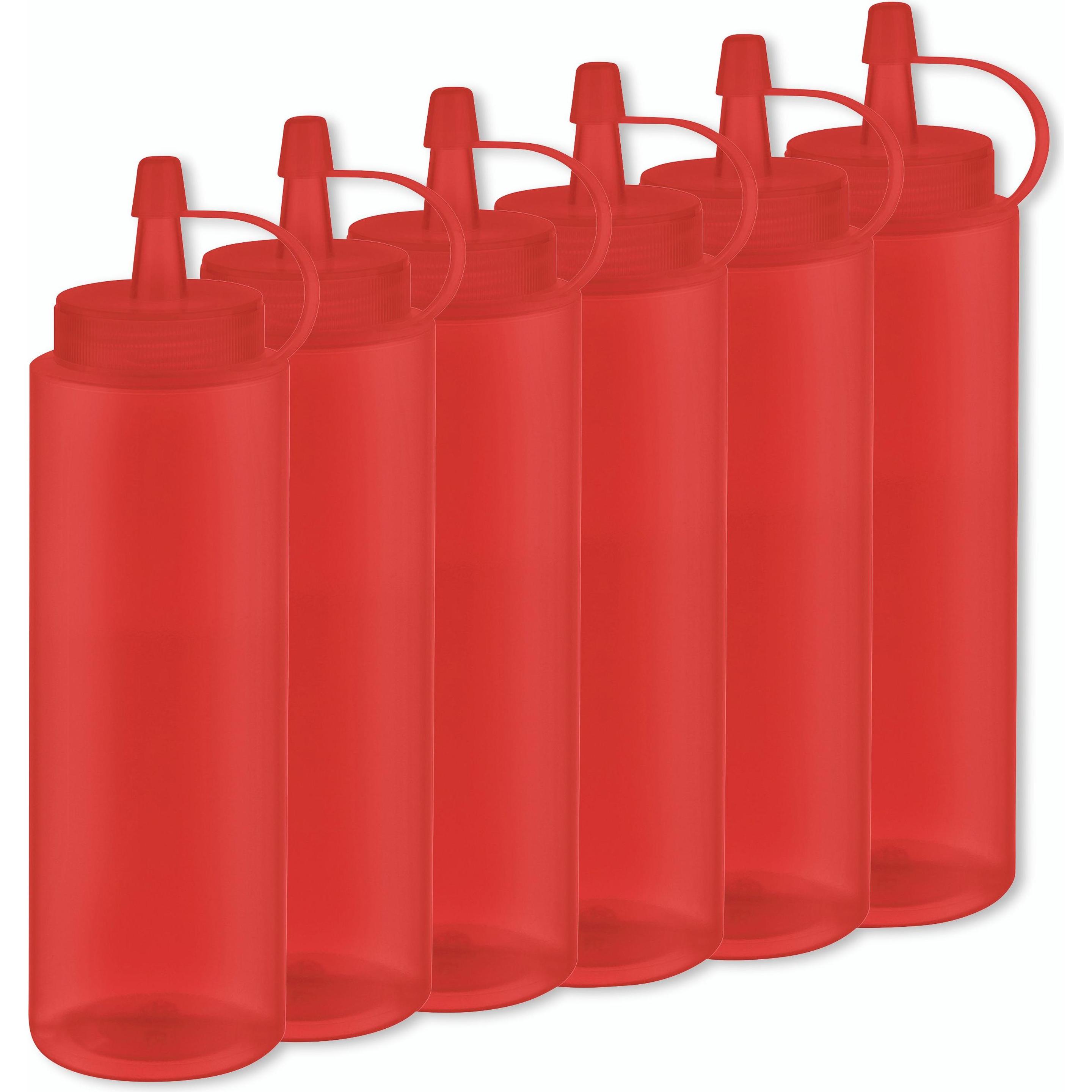 Thumbnail - APS Quetschflasche, 6er Set, Küchengadgets, Rot