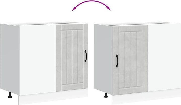 Immagine prodotto vidaXL Madlene (86 x 46 x 81,5 cm)