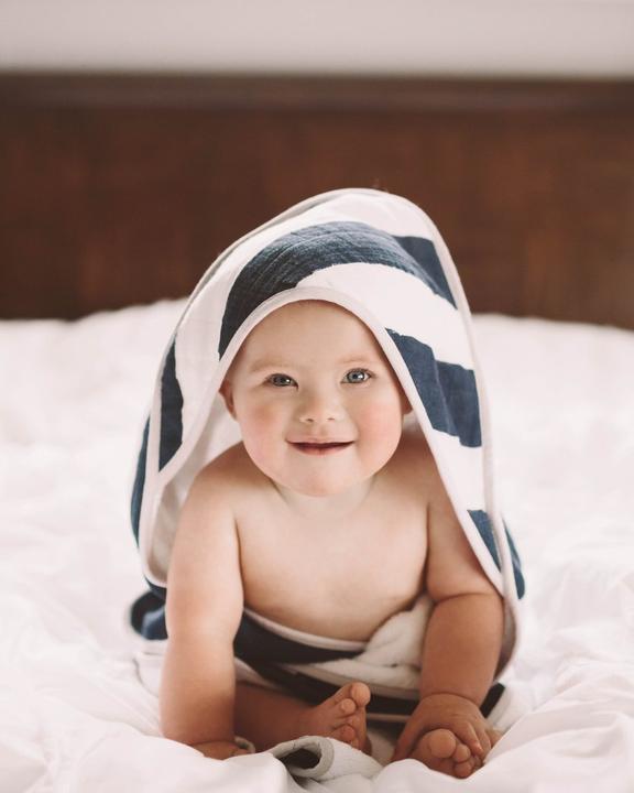Image du produit little unicorn Set de serviettes à capuche (83 x 83 cm)