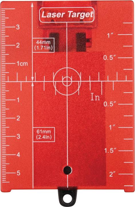 Actual product image Makita Markierungsplatte rot