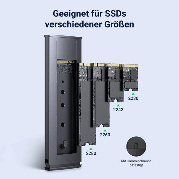 Productafbeelding Ugreen SSD-behuizing 15512 M.2 NVMe (M.2)