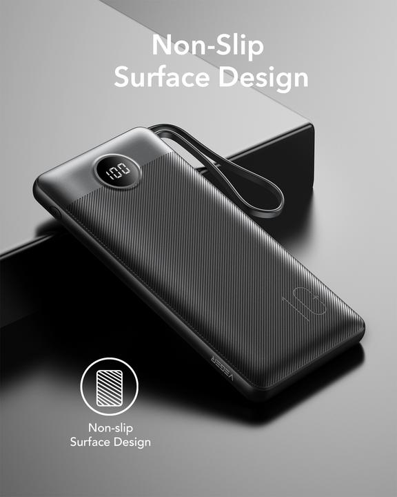 Immagine prodotto Veger C20 Powerbank con cavo - 20'000mAh (20000 mAh, 10 W, 77 Wh)