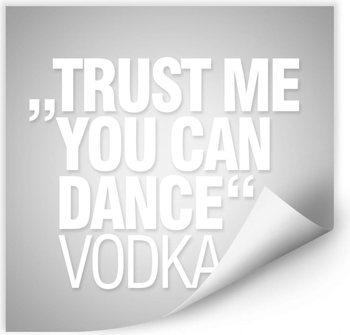 Image du produit Trenddeko Trust me you can dance (50 x 50 cm)