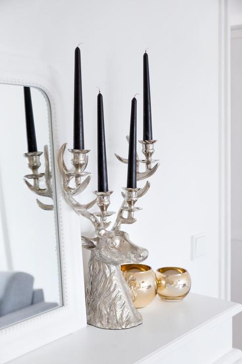 Actual product image Edzard Candlestick Stag "Richard (18 x 28 x 43 cm)