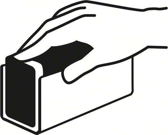 Actual product image Bosch Professional Zubehör EXPERT S471 Standard block, 97 x 69 x 26 mm, fine (Fine)
