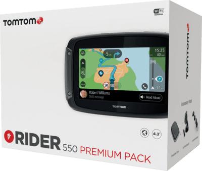 Produktbild TomTom Rider 550 Premium Pack (4.30")
