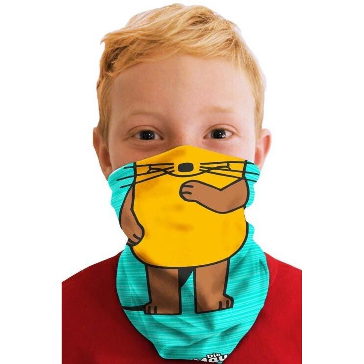 Thumbnail - Gorfion, Mädchen, Schal, Panther Sendung.Maus.Grinse-Tuch Kids