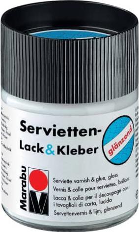 Produktbild Marabu Decoupage Lack und Kleber glänzend 250ml (250 ml)