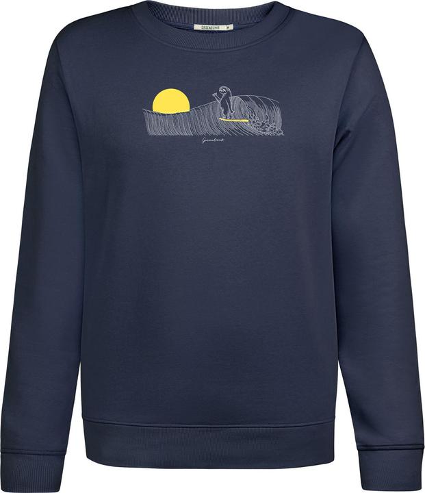 Produktbild Greenbomb Women's Animal Sloth Waves Canty Pullover (S)
