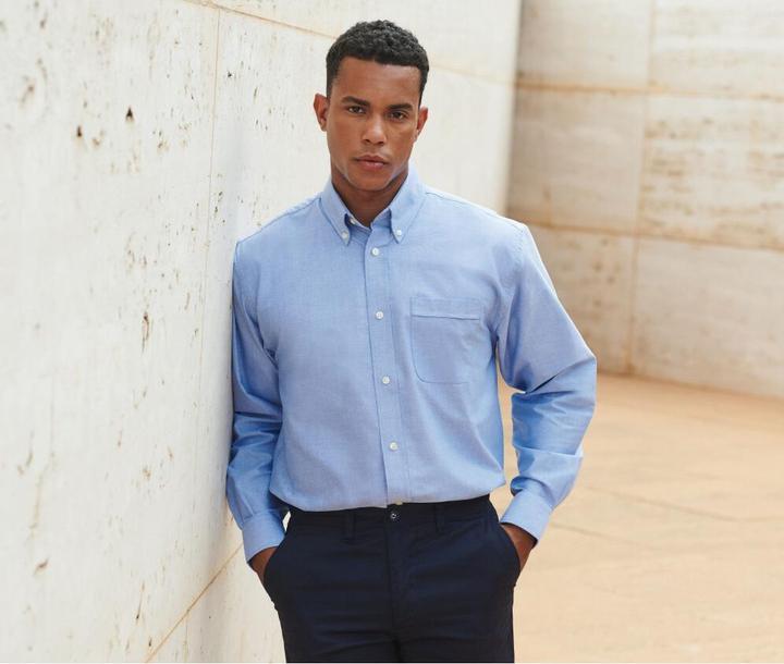 Immagine prodotto Henbury Camicia Oxford classica a maniche lunghe da uomo (M)