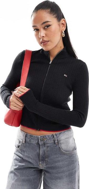 Produktbild Tommy Jeans Kabel-Reissverschluss-Cardigan (XL)
