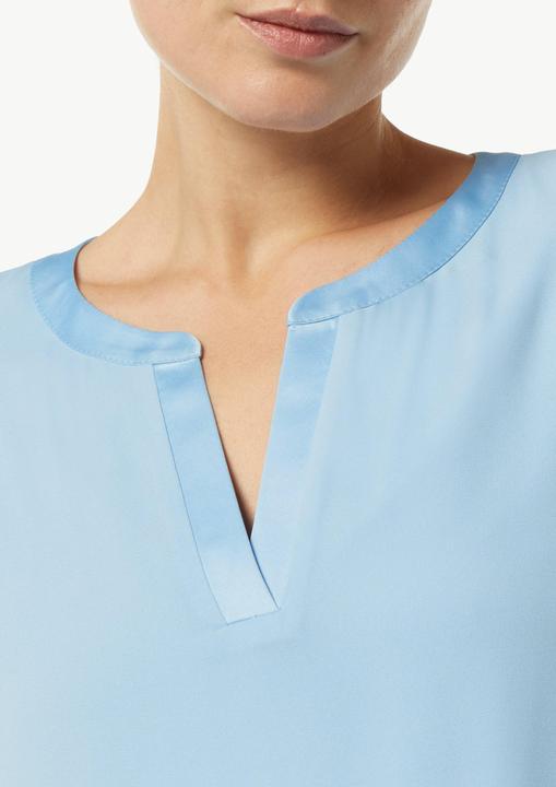 Immagine prodotto Comma T-Shirt Blusenshirt mit Satinblende (46)