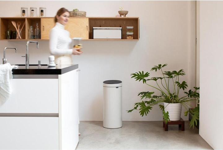 Actual product image Brabantia Waste Bin Touch Bin New 30 l, Soft Beige (30 l)