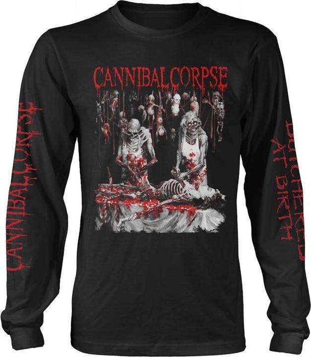 Produktbild Cannibal Corpse Butchered At Birth TShirt Langärmlig (S)