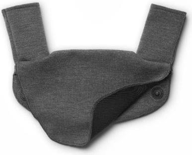 Produktbild BabyBjörn Lätzchen für Harmony, Jersey, dunkelgrau