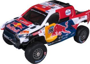Image du produit Nikko 10561 Pro Truck Toyota Gazoo Dakar, voiture télécommandée RC, design Red Bull, véhicule tout-terrain
