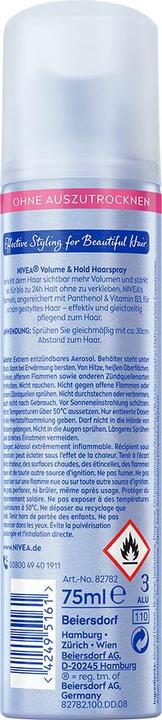 Produktbild NIVEA Volumen Pflege Haarspray Mini (75 ml)