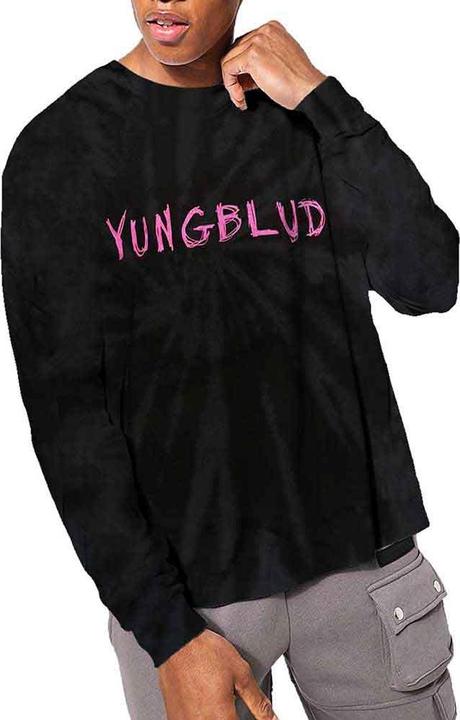 Yungblud Scratch Logo (Dip Dye) (Longsleeve) (4XL)
