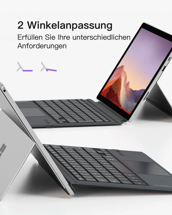 Produktbild Inateck Keyboard Surface 02027 gray (KB02027 gray) (DE)