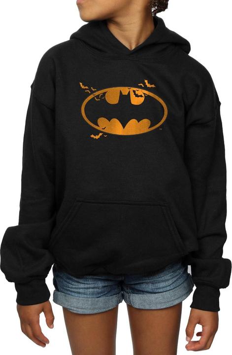 Produktbild Batman Halloween Logo Kapuzenpullover Mädchen (140, 146)
