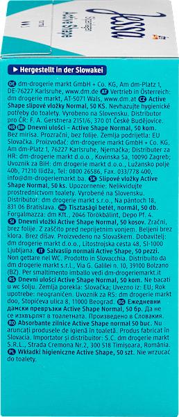 Valori nutrizionali e ingredienti dm Jessa Fodere per mutande Forma attiva