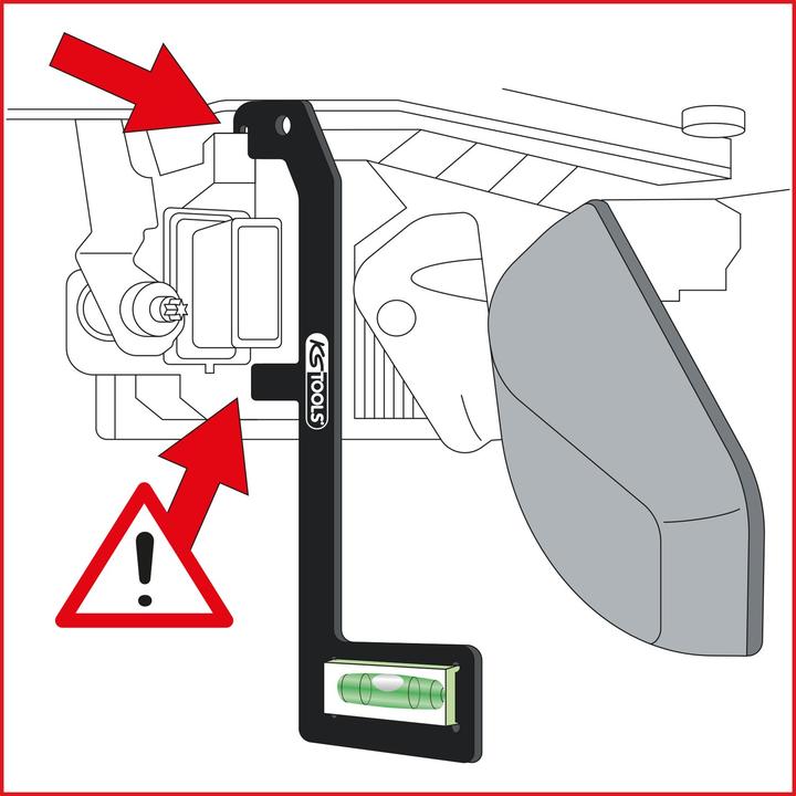Image du produit KS Tools 1402153 Parkassistant camera adjustment tool for Volvo