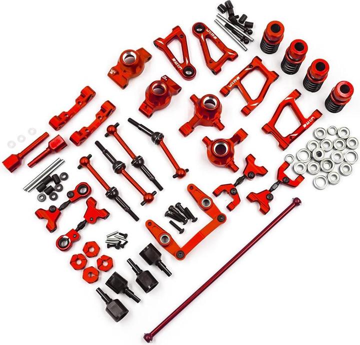 Yeah Racing Rapid Performance Kit de conversion rouge, TT-01E