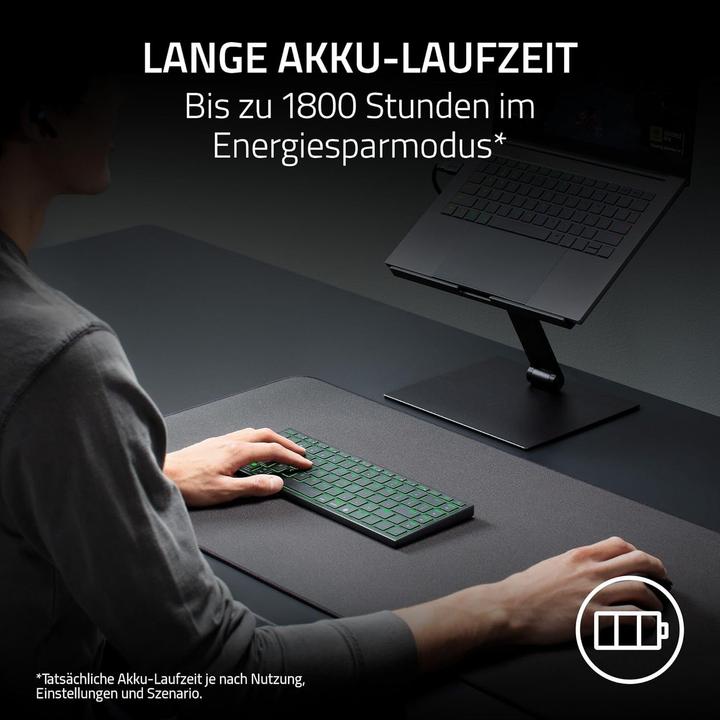 Produktbild Razer Joro Portable Keyboard (US, Kabellos)