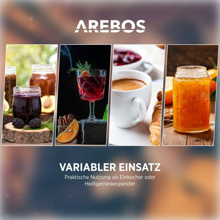 Image du produit Arebos Machine à mettre en conserve (28 l)