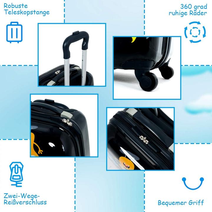 Produktbild Dreamade Kinderkoffer mit Rucksack Set