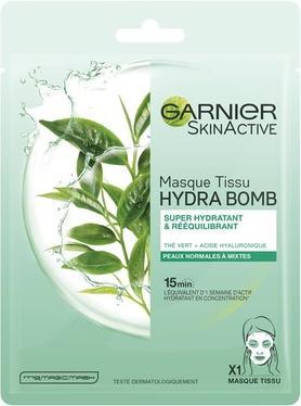 Actual product image Garnier SkinActive Tissue Face Mask Hydrating & Regulating
