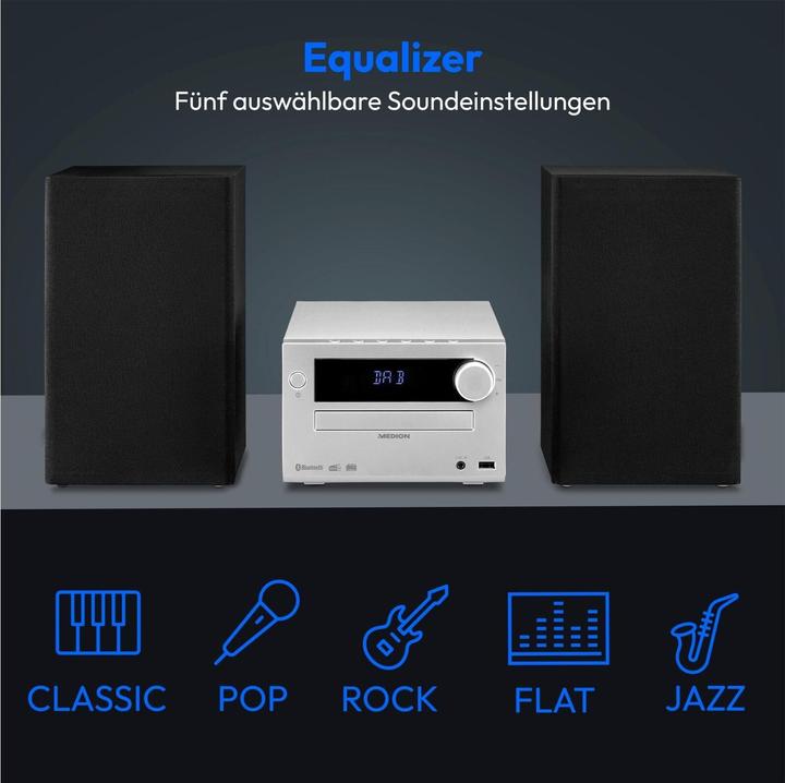 Produktbild Medion Life E64482 (CD Player, Bluetooth, 2x 15 W)