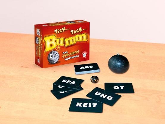 Actual product image Piatnik Tick Tack Boom (German)
