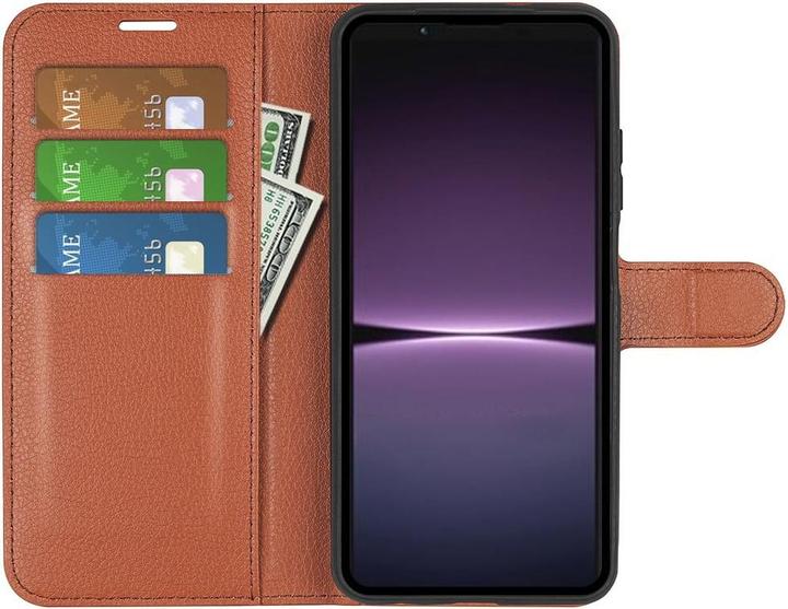 Produktbild Cover-Discount Sony Xperia 1 V - Leder Etui Hülle braun (Sony Xperia 1 V)