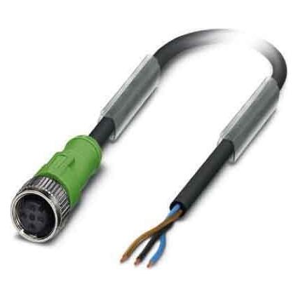 Phoenix Contact Sensor-/Aktor-Kabel, Elektronikkabel + Stecker, Schwarz