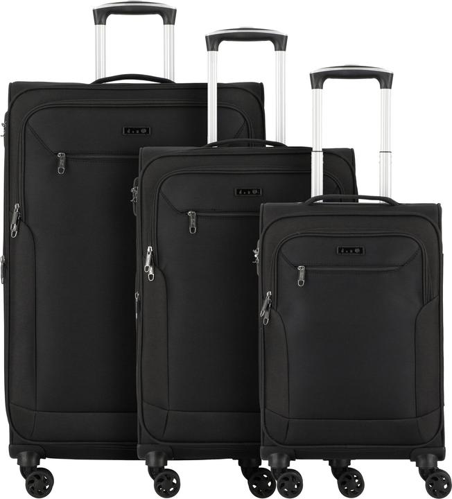 Actual product image D&N Travel Line 6804 - 3-piece suitcase set (196 l)