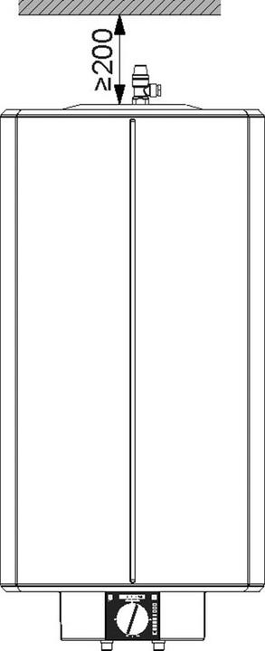 Actual product image Stiebel Eltron SH 30 S hydraulic wall-mounted cylinder, 30 litres, 1-6 KW