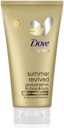Actual product image Dove Summer Revived Self-Tanning Lotion - Light to Medium, 75 ml (Self-tanning towel, 75 ml)