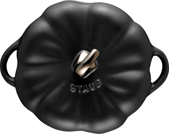 Produktbild Staub 40508-548-0 - Kürbis - Cocotte - Schwarz matt - Keramik - 12,2 cm