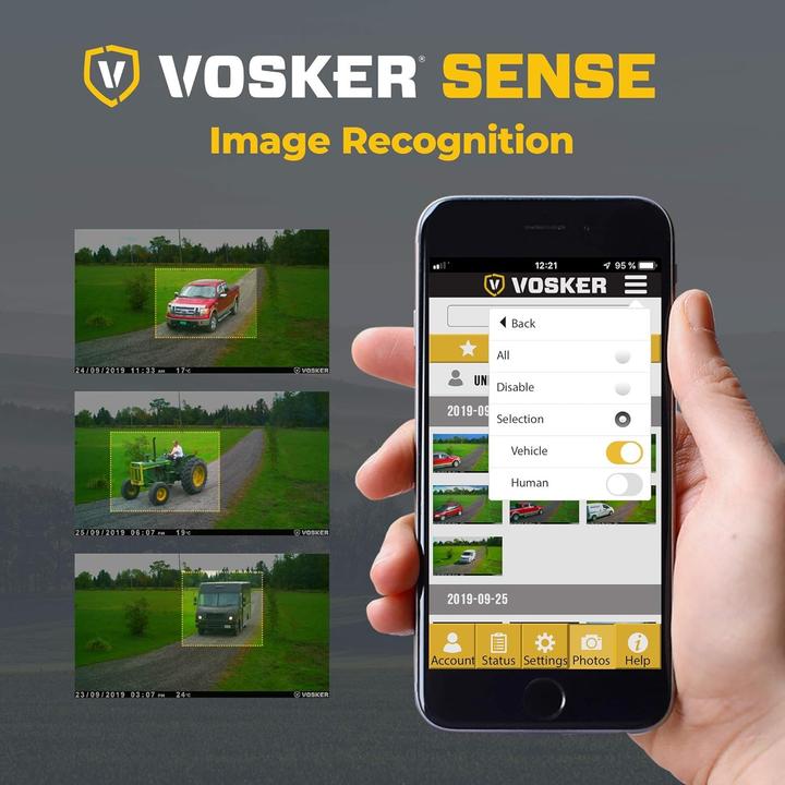 Produktbild Vosker V200 LTE Wireless Outdoor Wildkamera 1080 Pixel Tonaufzeichnung
