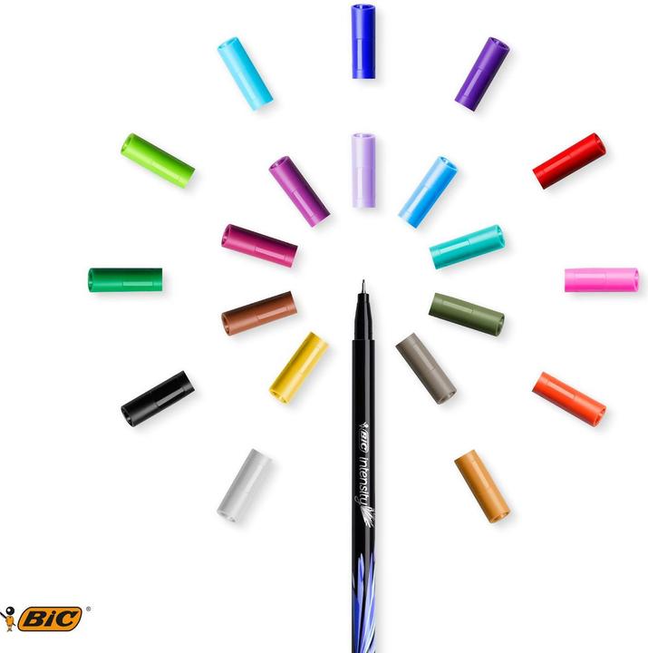 Productafbeelding Bic INTENSITEIT FIJN - fijne pen (Veelkleurig, 20 x)
