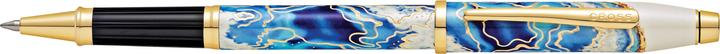 Productafbeelding Cross Rollerball Wanderlust Malta geschenkverpakking (Wit, Blauw, 1 x)