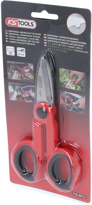 Actual product image KS Tools Universal workshop shears (14.30 cm)