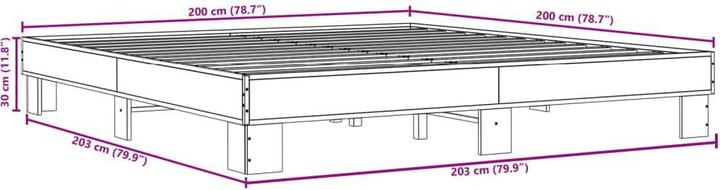 Image du produit vidaXL Bettgestell (200 x 200 cm)